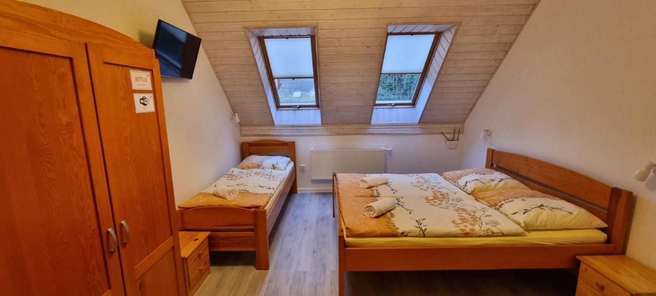 Pod Zaglami Lägenhet Pobierowo Exteriör bild