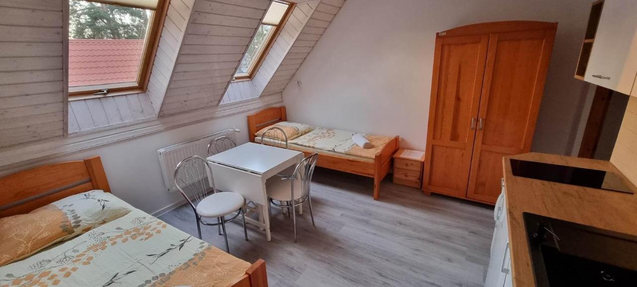 Pod Zaglami Lägenhet Pobierowo Exteriör bild